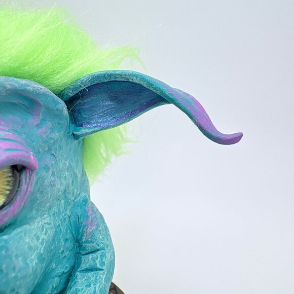 Statue Sculpture Cute Whimsical Monster Basement Dwelling Vintage Gamer Desk Art - Picture 9 of 13